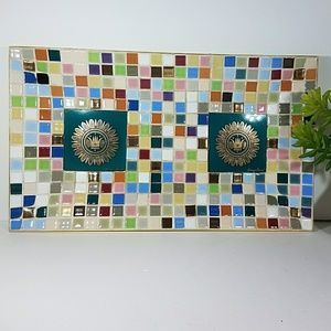 Vintage MCM Georges Briard Tile Tray